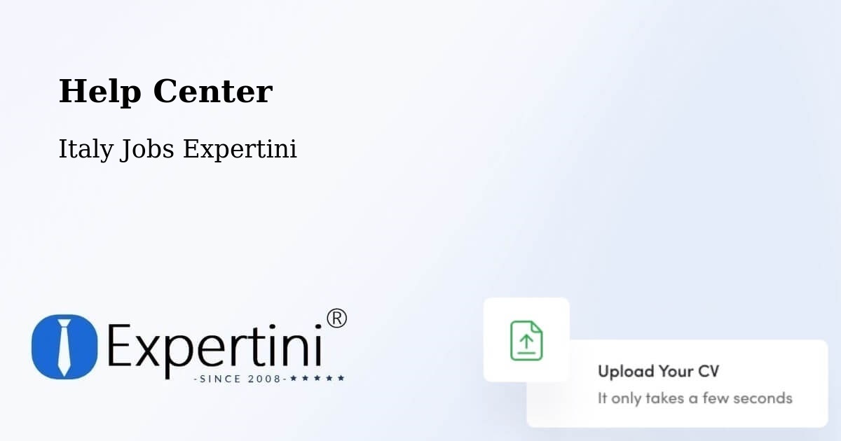 Help Center – Assago - Italy Jobs Expertini